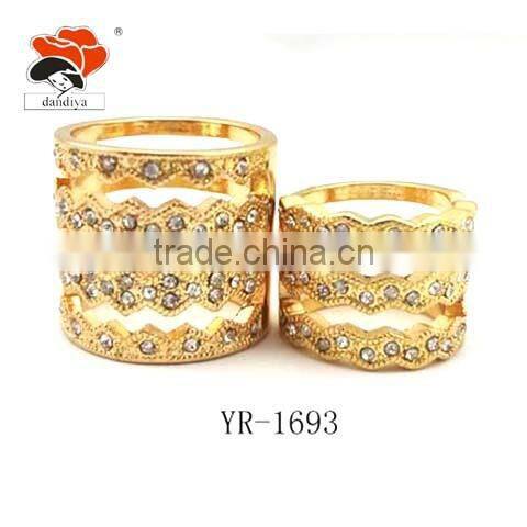 fashion Red roses style handmade ring china factory wholesale