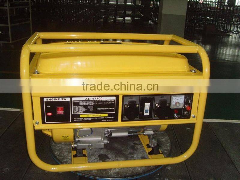 Lower Noise Astra Korea Gasoline Generator Set 5.5HP 168F 2.0KW With Motocycle Muffler For Dubai Market prices