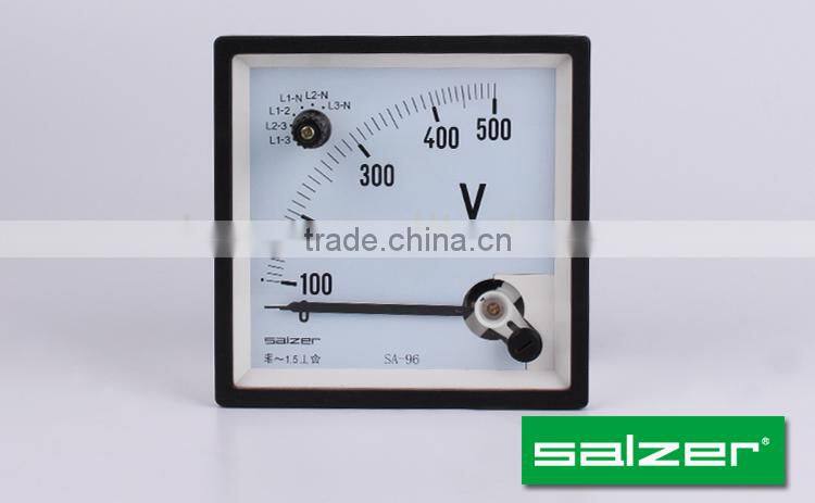 SALZER Brand SA-Z96A Moving Iron AC Ammeter