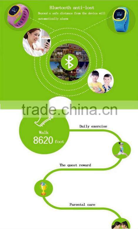 Mini gps tracker kids with small exterior and SOS function