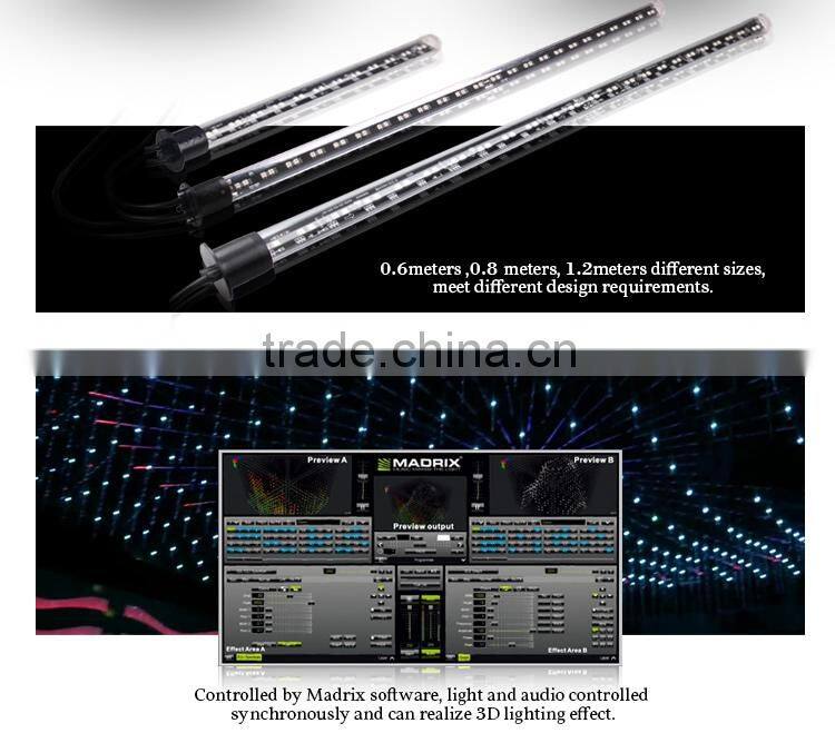 IP 42 waterproof falling star led light strip for disco /bar