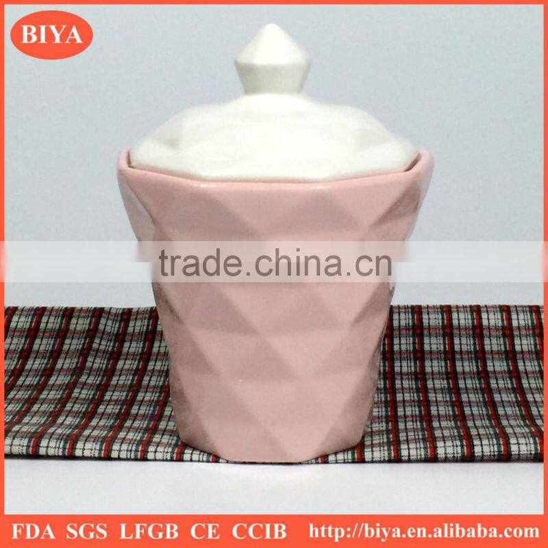 2016 sugar pot color mud soil porcelain ware tea and coffee pot & ceramic sugar pot