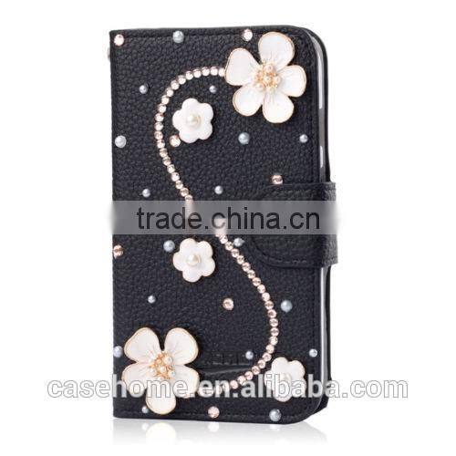 Girls Flip Cover for Samsung Galaxy Core Prime Diamond Case