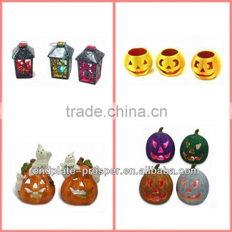 ceramic halloween pumpkin decorations