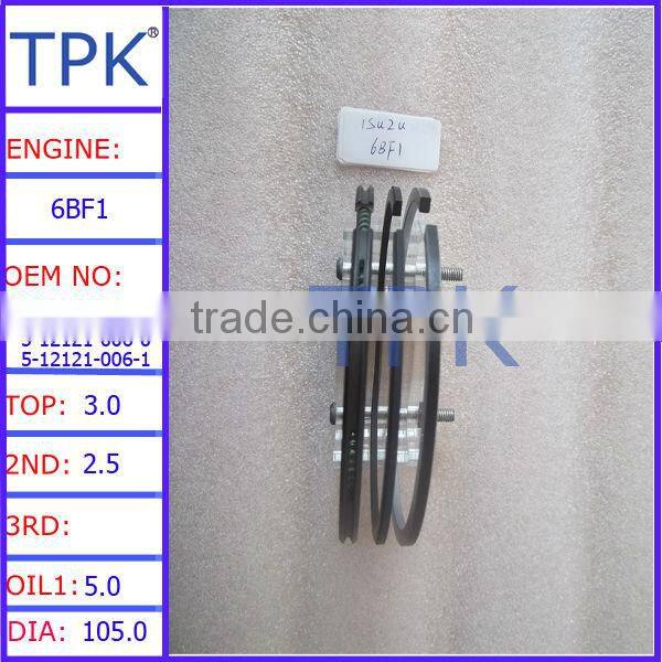 8-94390-799-2 8-94390-799-0 for Isuzu 6HH1 Engine Piston Ring