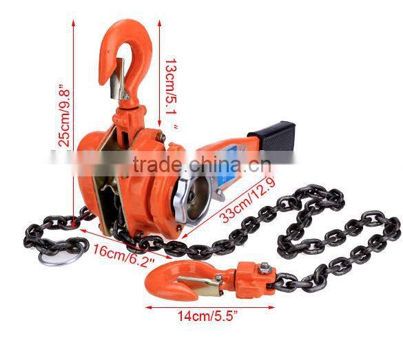small vital chain hoist, lever hoist/block