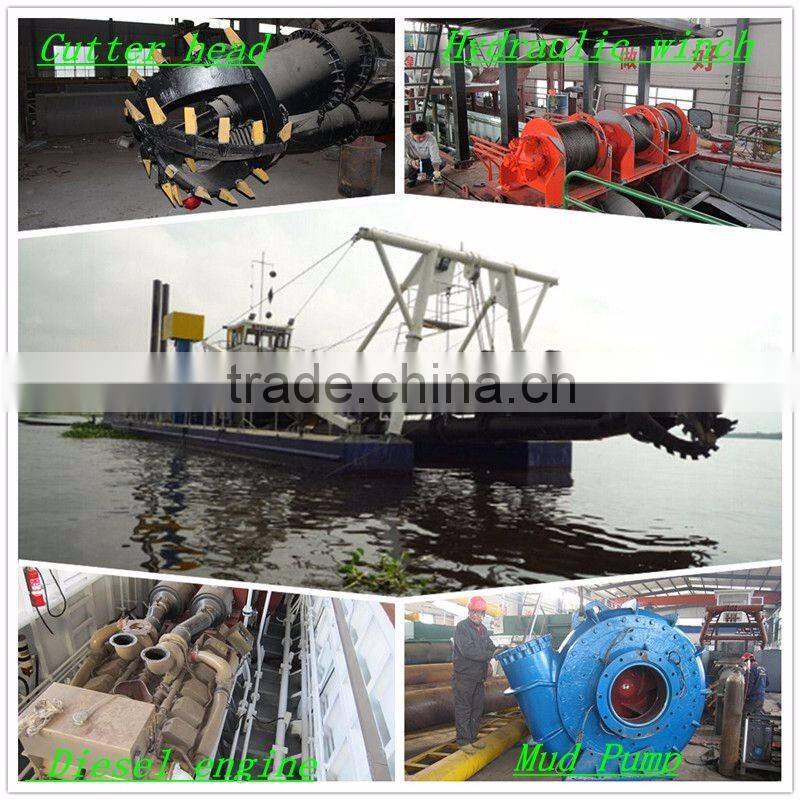 18 inch/450m3/hr river sand pump / chanle dredger machine