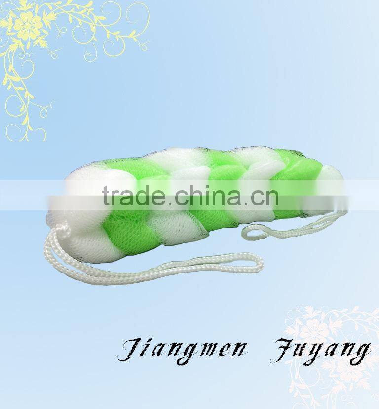 beautiful colorful bath puff