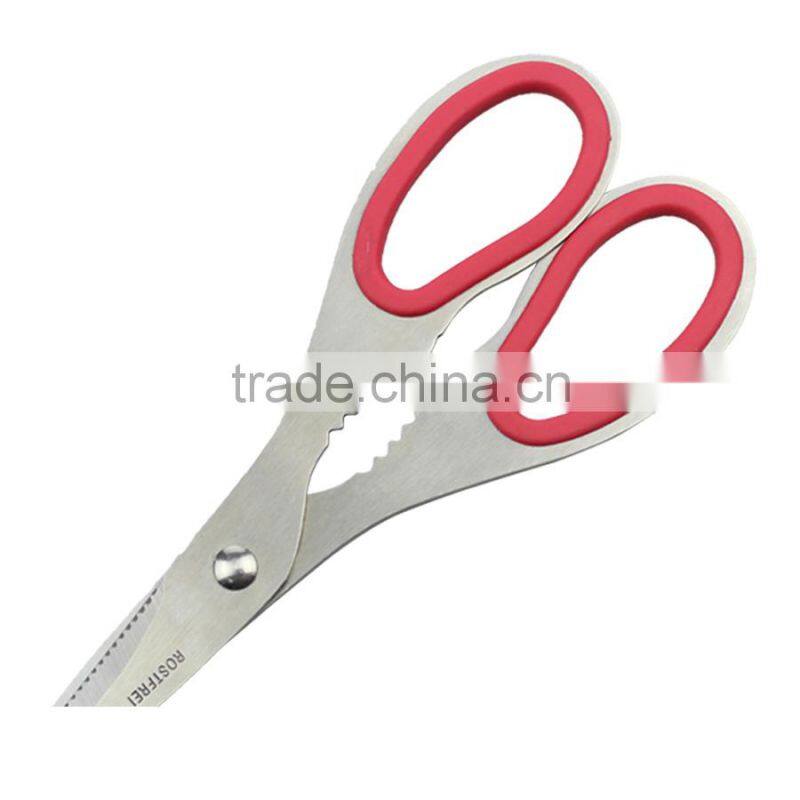 GC100-5 shaped knife sheers with metal coating in pp sheath