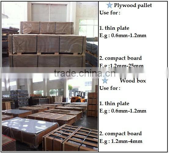 wood laminate / aluminum composite facing board