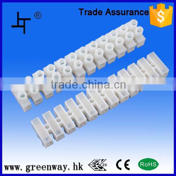 PA8 series 17.5A 450V AC plastic lighting terminal block