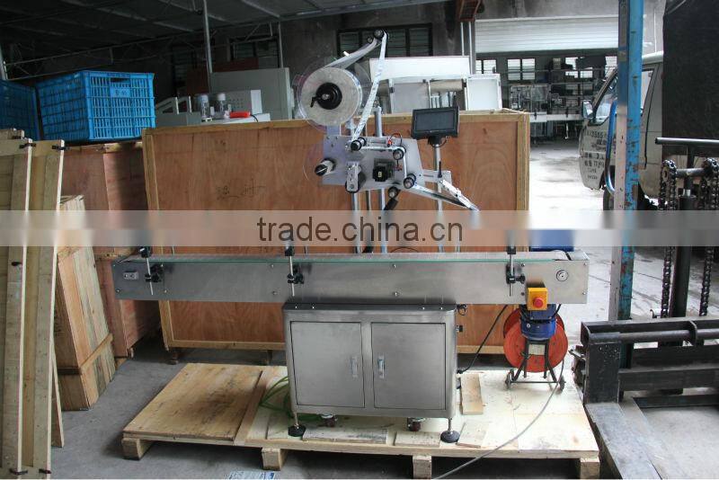 automatic soap box sticker plane labelling machine