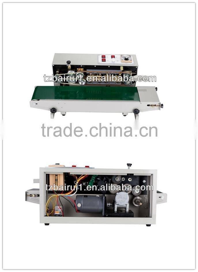 Automatic horizontal continuous band sealing machine for aluminum foil sealing