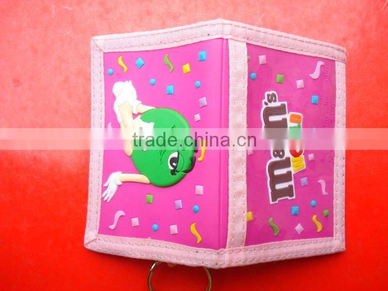 New-fashioned pvc card wallet