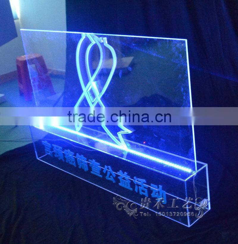 Ceremonies news conference acrylic commercial podium acrylic stand