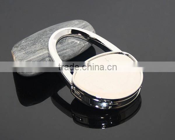 Wholesale Custom Handbag Shaped Bag Holder Zinc Alloy Foldable Metal Blank Bag Hanger Hook