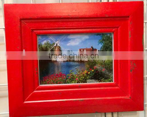 Antique wooden photo frames for home deco