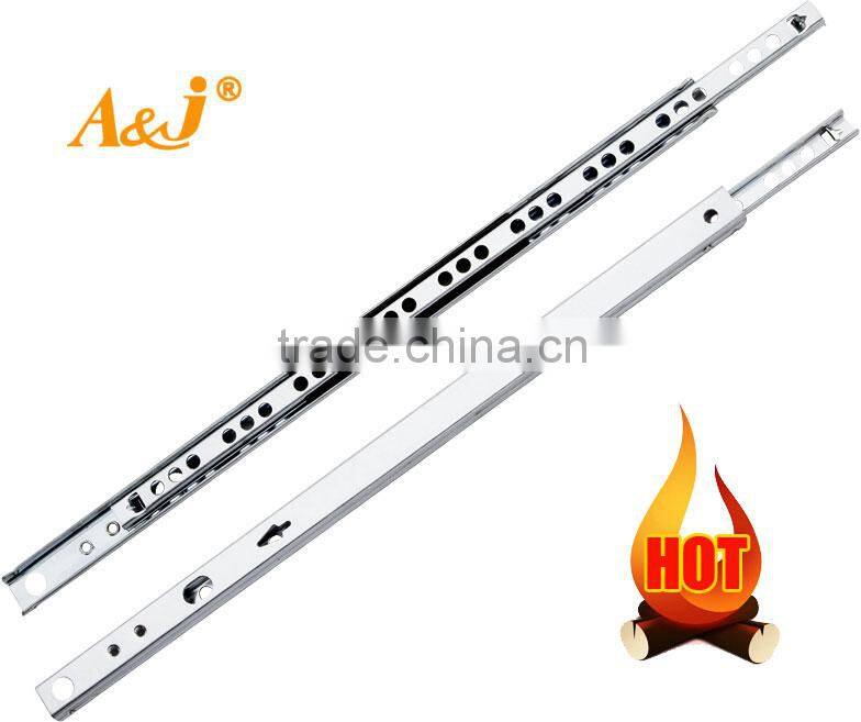 17mm mini ball bearing furniture sliding for light furniture drawer slide