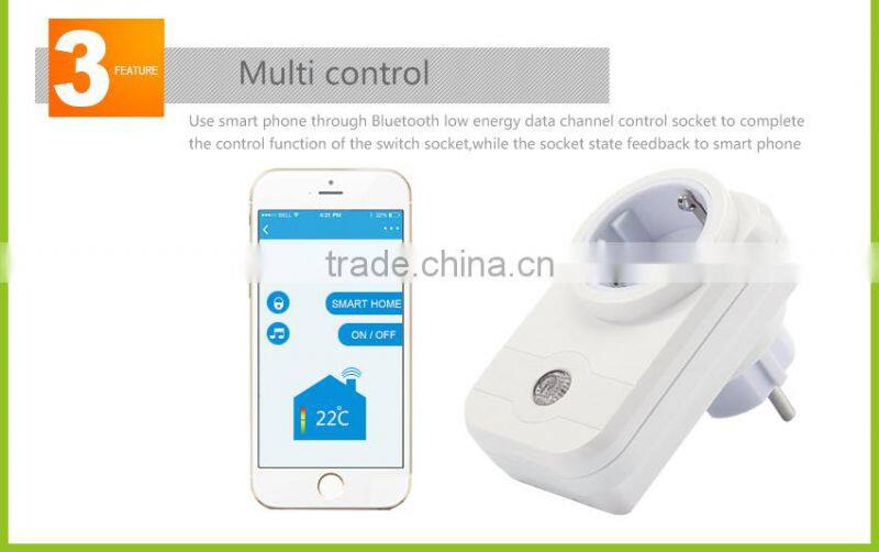 wireless Led bluetooth 2.4G Remote control Switch Plug