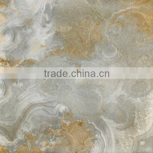 Hot selling inkjet print porcelain tile flooring grey color