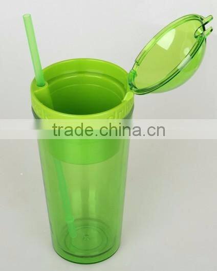 Christmas 24oz custom logo printed pp plastic cup