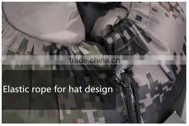 outdoor camping camouflage sleeping bag