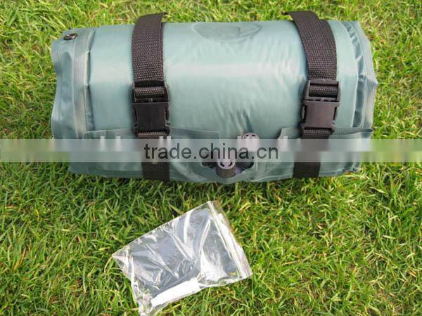 Inflatable outdoor camping mat