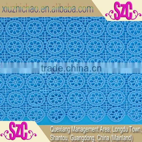 manufacture embroidery water soluble lace milk silk fabric