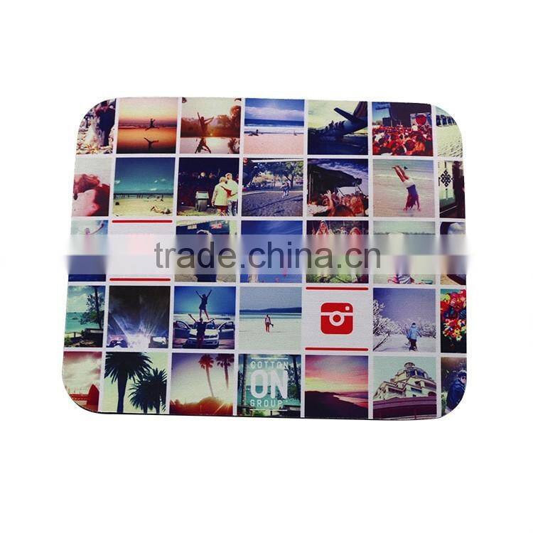 Eco-friendly rubber mouse pad customized shape and printing mouse pad mat