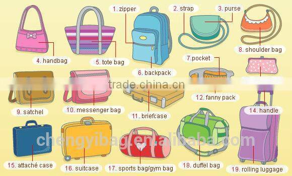 Wholesale multifunctional oxford ladies cosmetic bags with compartments
