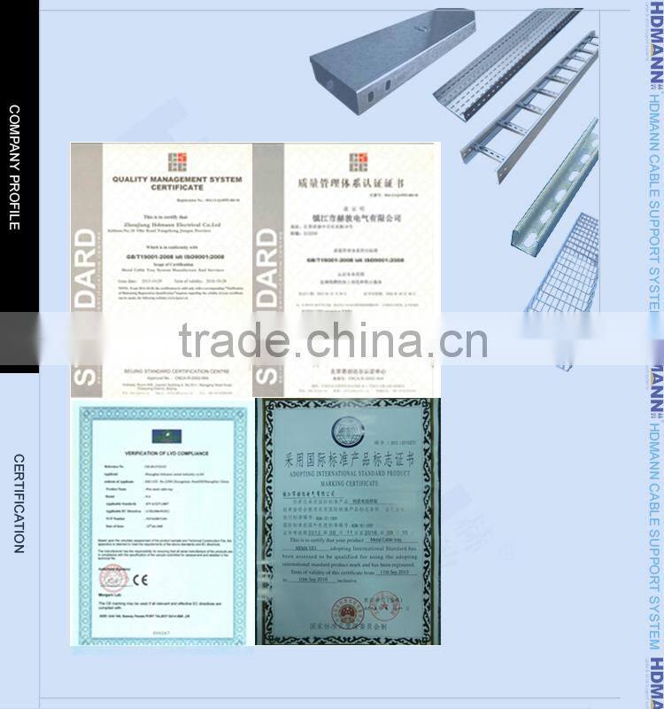 Floor perforated cable trunking