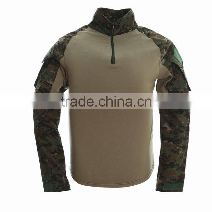 Government military and combat supply - digital woodland camo combat uniform