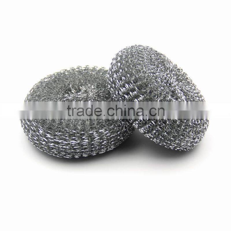 China set of 4 pc 35g galvanized mesh ball stainless steel scourers
