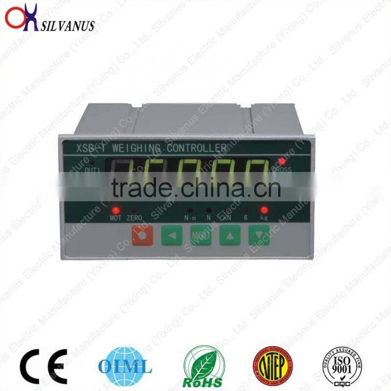 weighing controller for scale control system indicator