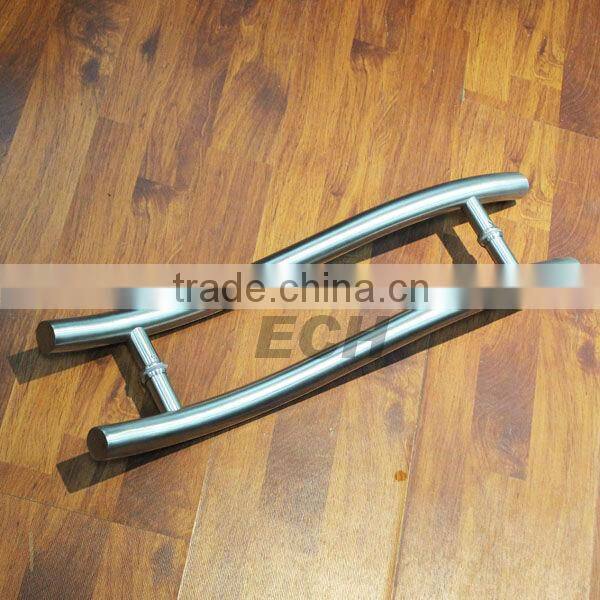 Stainless steel bathroom glass door handle