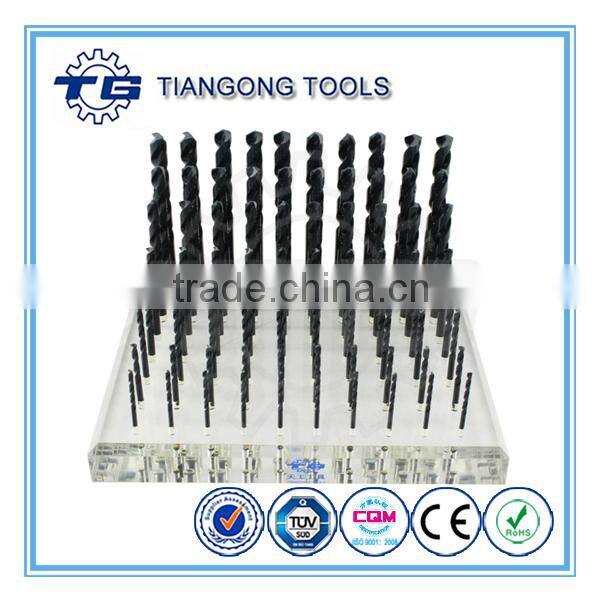 HSS Fully Ground Drill Bit Black finish, HSS Black Twist Drill Bit