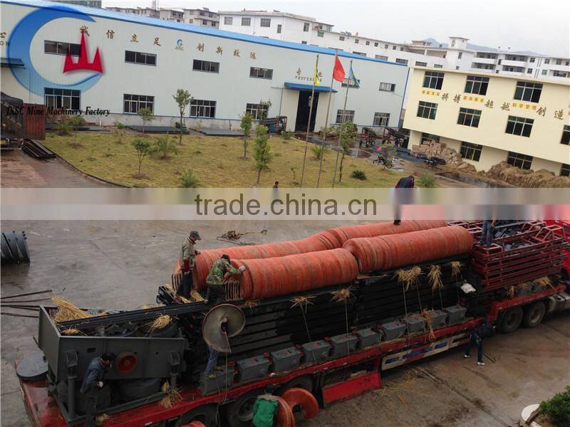 Glass fiber reinforced plastic spiral chute