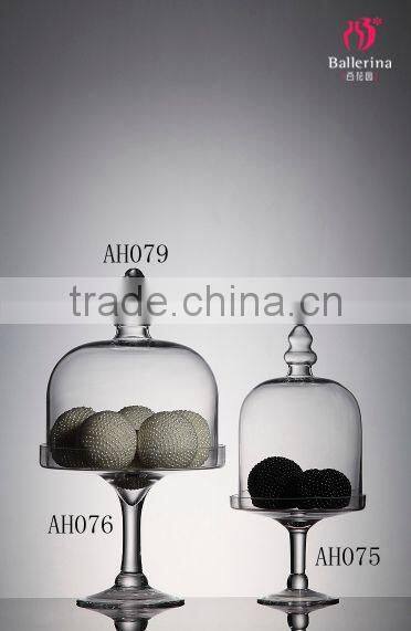 White Tall Glass Vases Wedding Decoration