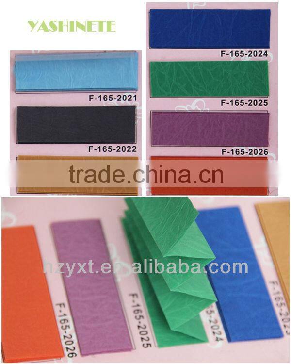 Non-woven lace pleated window blinds polyester fabric pleated blinds