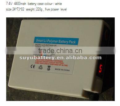 Heated cloth battery/Smart Li-polymer Battery pack for heated cloth 7.4V 4400mAh