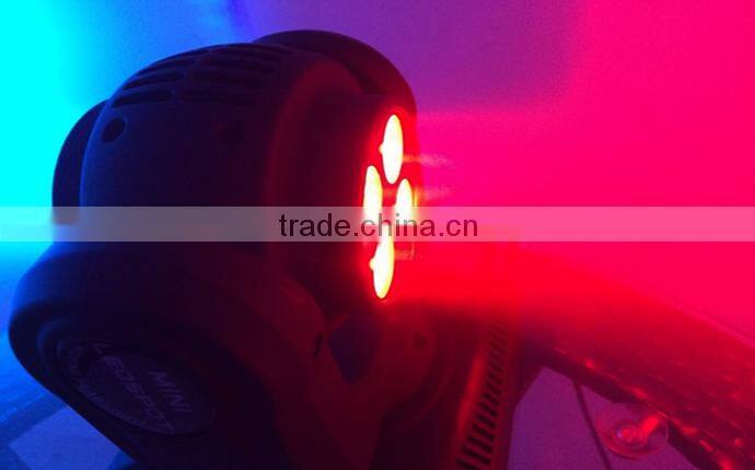 Double Side 8pcs Non-polar Mini Moving Head Light