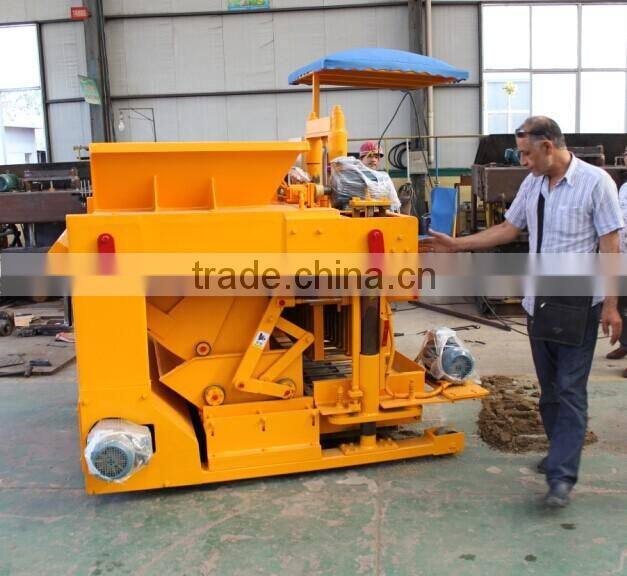 WT6-30 mobile cement brick equipment from China for small business