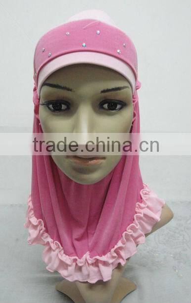 H223 small girl hijab,new style scarf hijab