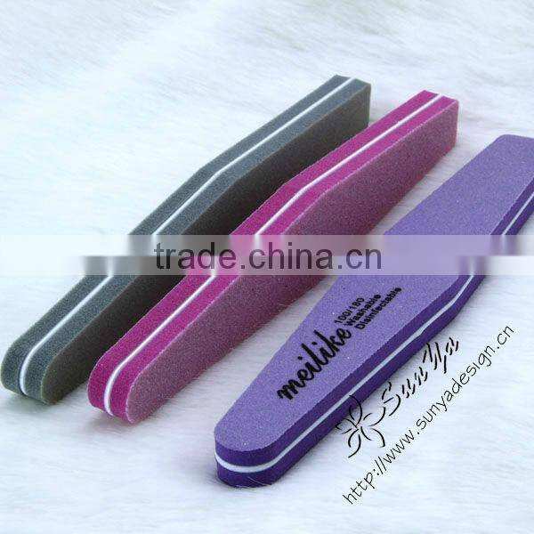 Permanent sponge nail file with good quality