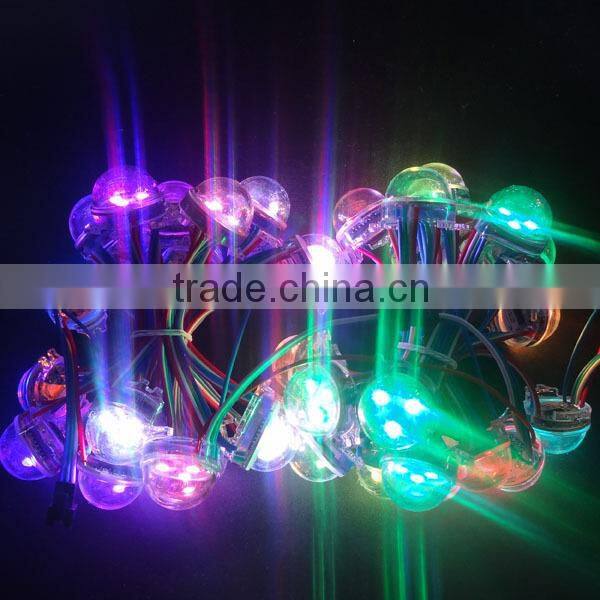 30mm ws2801 led modules waterproof IP67 DC 12V Led pixel modules Diameter