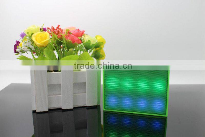 Best led light bluetooth speaker,wireless Bluetooth outdoor speakers with fm radio