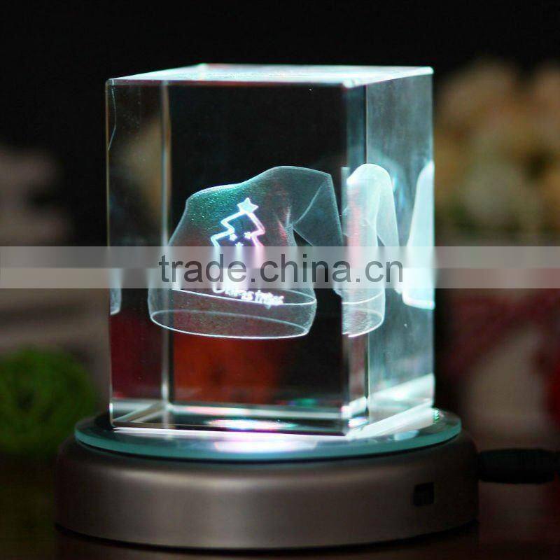 3D laser crystal