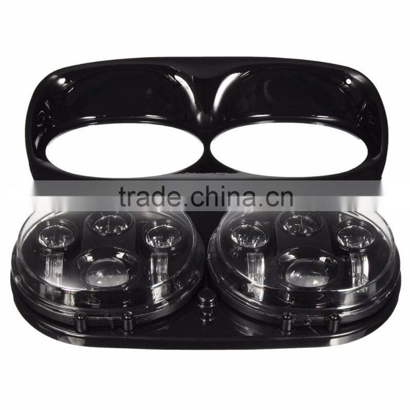 Dual mount Bracket of Motorcycle Daymaker Projector LED Headlight For Harley Davidso-n Daymaker Headlamp mount Bracket