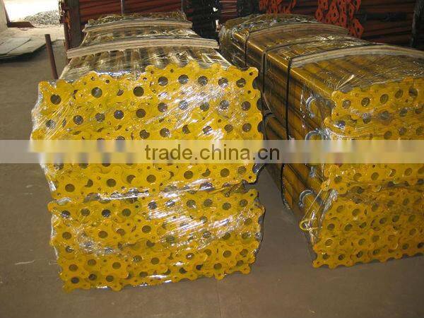 Adjustable construction steel prop