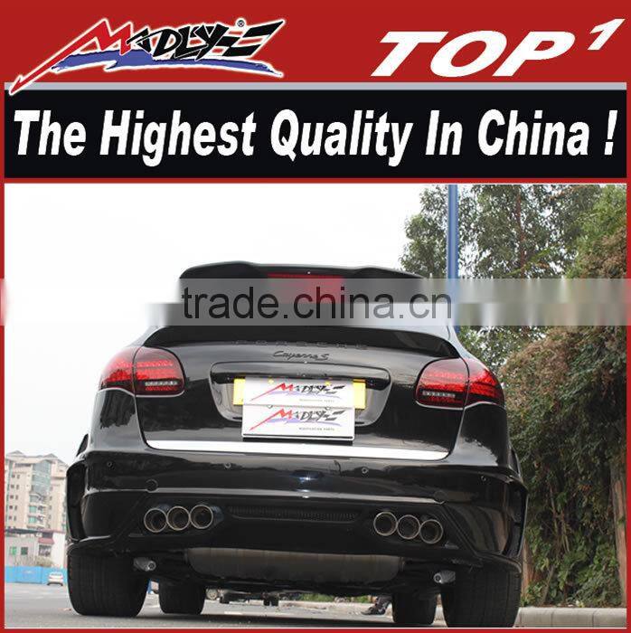 PU and Carbon body kit for Porsche Cayenne 958 body kits for Cayenne 958 TURBO body kits M style With 6 Exhaust 2011-2014 Year